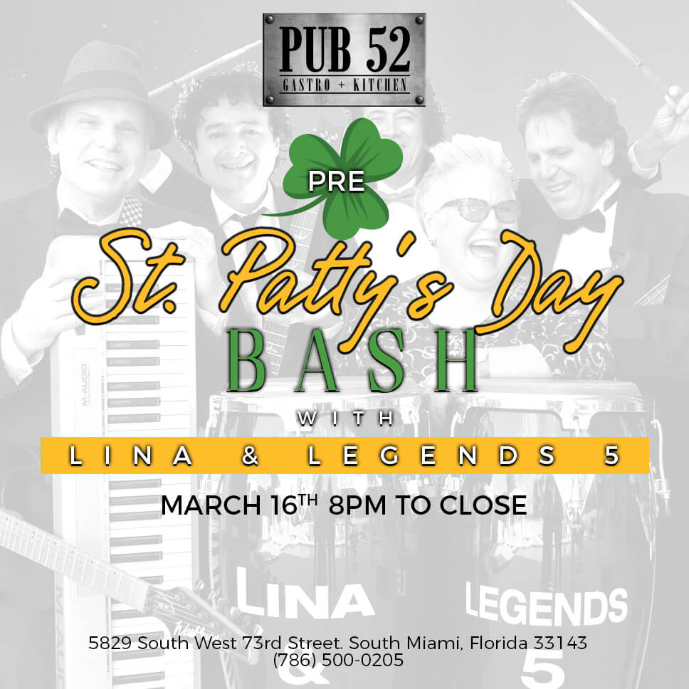 Lina & Legends 5 (St. Patty's Day Bash)