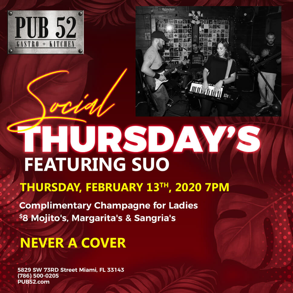 Social Thursday's | SUO