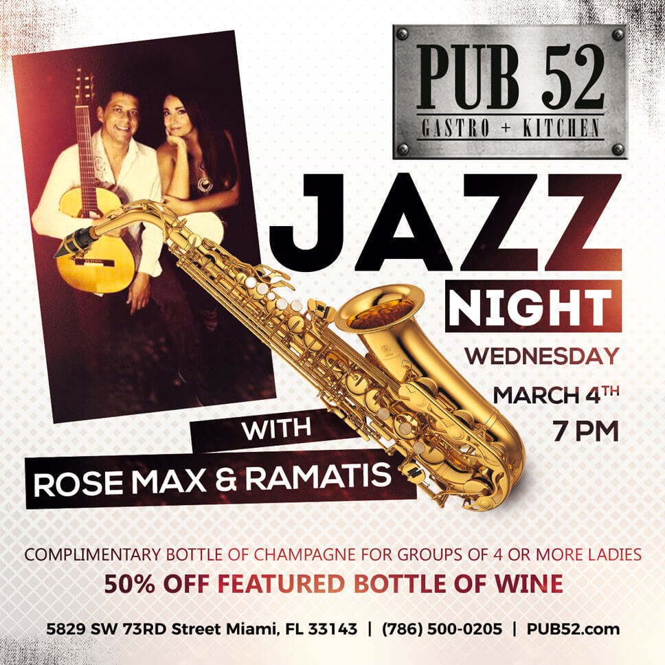 Jazz Night with Rose Max Ramatis